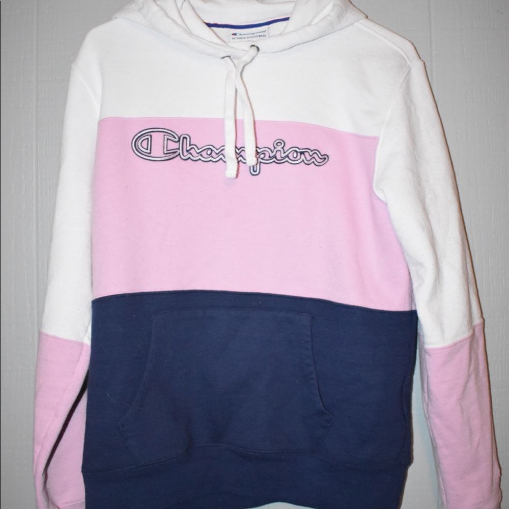 CHAMPION 3 COLOR HOODIE